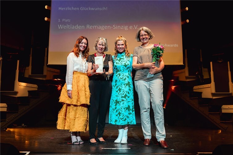Weltladen Remagen-Sinzig gewinnt Fairtrade Award für gesellschaftliches Engagement