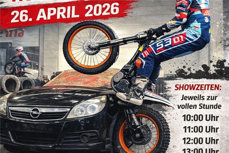 AAC Bad Neuenahr präsentiert Trial Show bei Motorrad-Event am Nürburgring in der Eifel