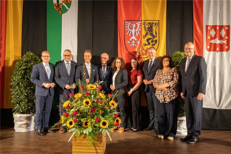 Pascal Rowald als Bürgermeister offiziell vereidigt