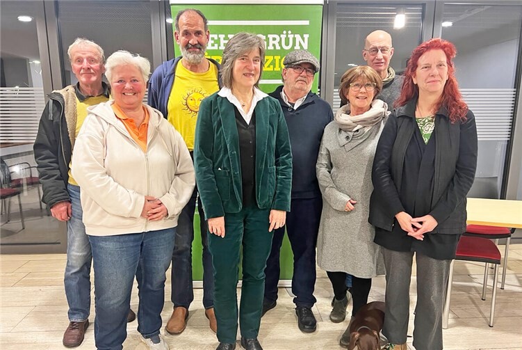 Grüne präsentieren in Sinzig Direktkandidatin Bettina Fellmer: