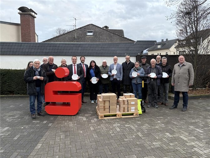Kreissparkasse Ahrweiler unterstützt Kommunen und Vereine mit Geschirrspende