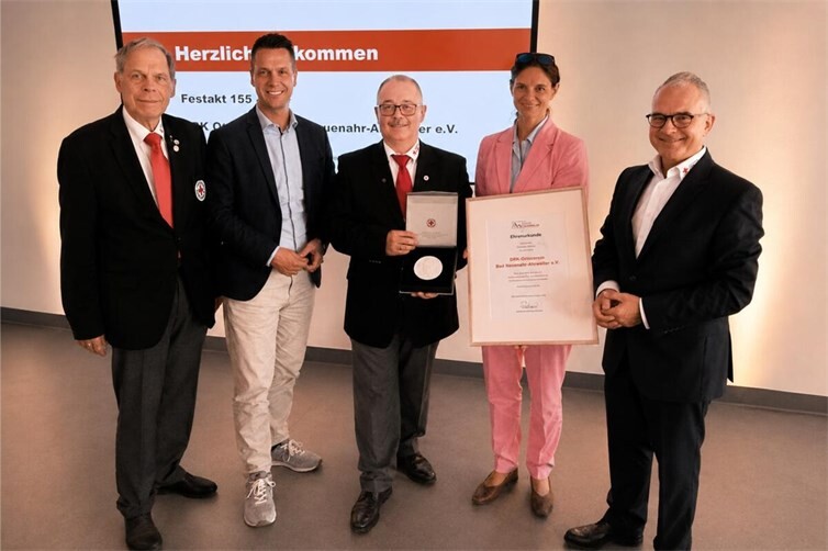 DRK-Ortsverein Bad Neuenahr-Ahrweiler: Festakt zum 155-jährigen Jubiläum