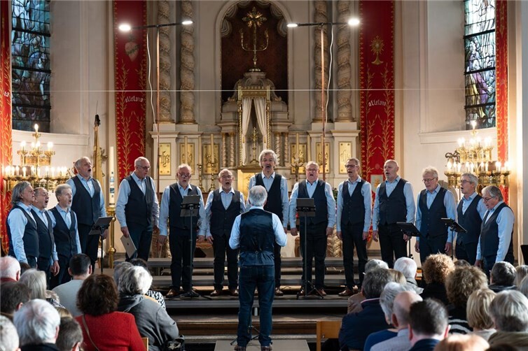 Chorkonzert mit irischen Volksliedern und moderner Chormusik in Ahrweiler
