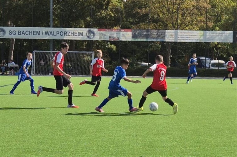 D2-Junioren des SV Kripp zeigen positive Entwicklung