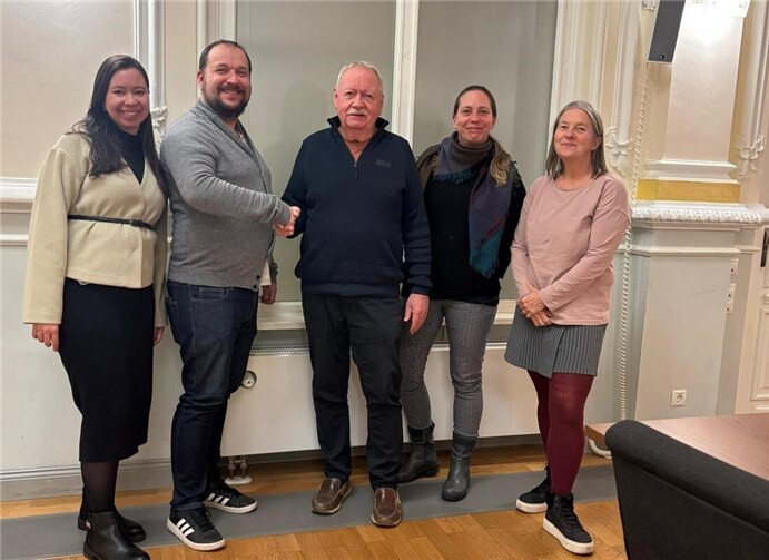 Hubert Rößel begrüßt