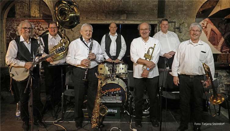 Jazzband „Schräglage“ kommt erneut in den Kurpark Bad Breisig 