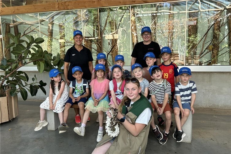 Vorschulkinder auf tierischer Entdeckungstour
