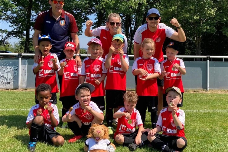Junglöwen des SV Kripp begeistern beim Bambini-Treff in Koisdorf