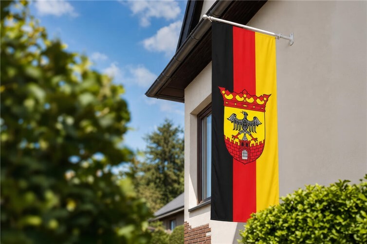 Sinziger Stadtfahne wieder erhältlich