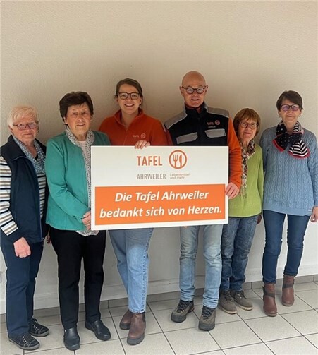 Frauengemeinschaften der Grafschaft spenden für die Ahrweiler Tafel