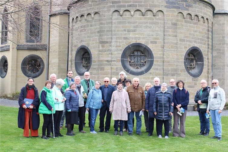 Exkursion zur Apollinariskirche Remagen mit Fokus auf Sanierung und Geschichte
