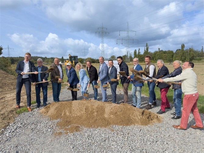 Bau der Ortskernentlastungsstraße gestartet