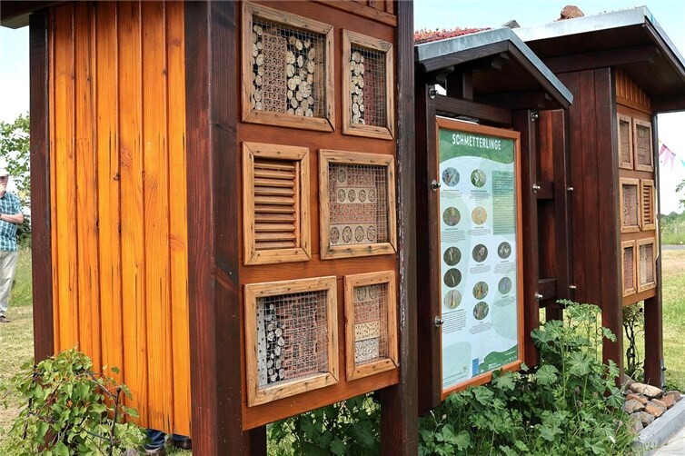 Insektenhotel in Aremberg fördert die Natur