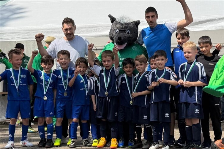 Bambini Teams der SG Bad Breisig beim Fußballturnier in Remagen