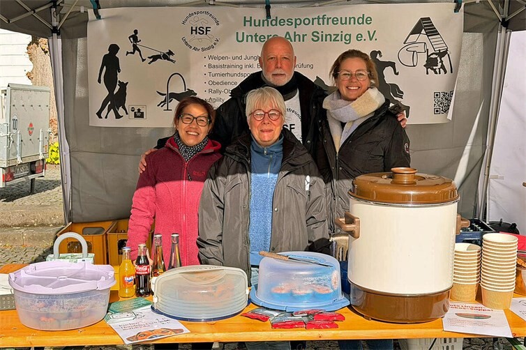 Hundesportfreunde Sinzig aktiv bei der Aktion zugunsten der AWO Sinzig