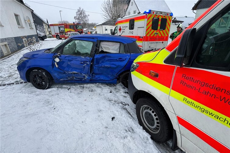01.01.: Westerwald: Ein Verletzter nach Unfall mit Rettungswagen
