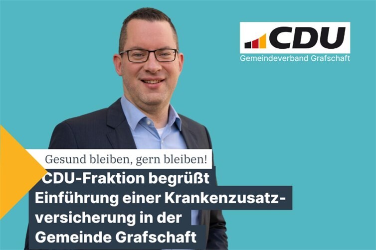CDU Grafschaft stimmt für Krankenzusatzversicherung für Gemeindebeschäftigte
