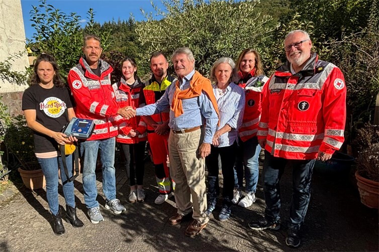 DRK-Helfer vor Ort: Lebensrettender Einsatz