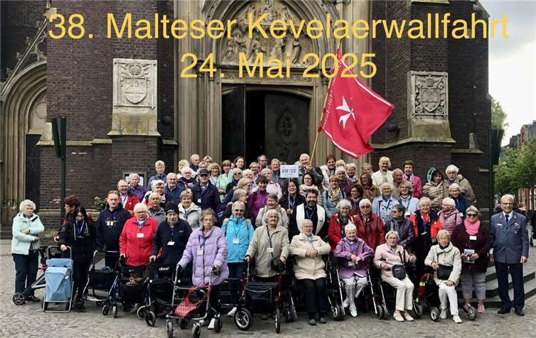 38. Malteser-Wallfahrt führte über 900 Pilger nach Kevelaer 