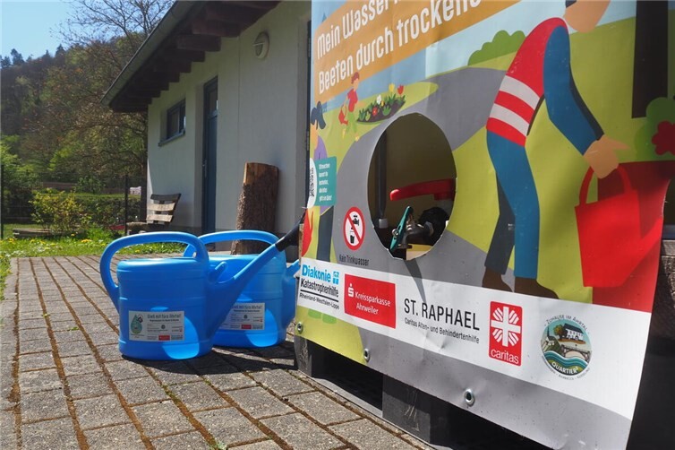 Regenwasser statt Trinkwasser: Weitere Wassertanks für ein grünes Ahrtal