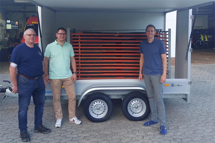 Transportanhänger für Kripp entlastet Vereine und Feuerwehr