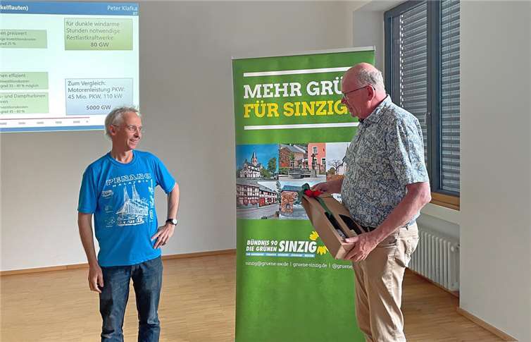 Vortrag von Dr. Peter Klafka im Rahmen von „betrifft:Sinzig“ der Grünen 