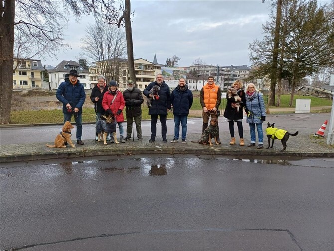 Mit Vierbeinern an der Ahr