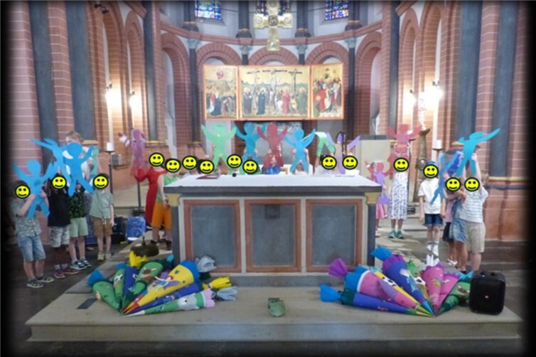 Vorschulkinder der katholischen Kita St. Peter in Sinzig verabschieden sich vor Schulstart