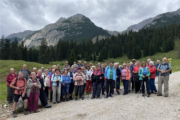 Landfrauen wandern zwischen Karwendel und Wetterstein
