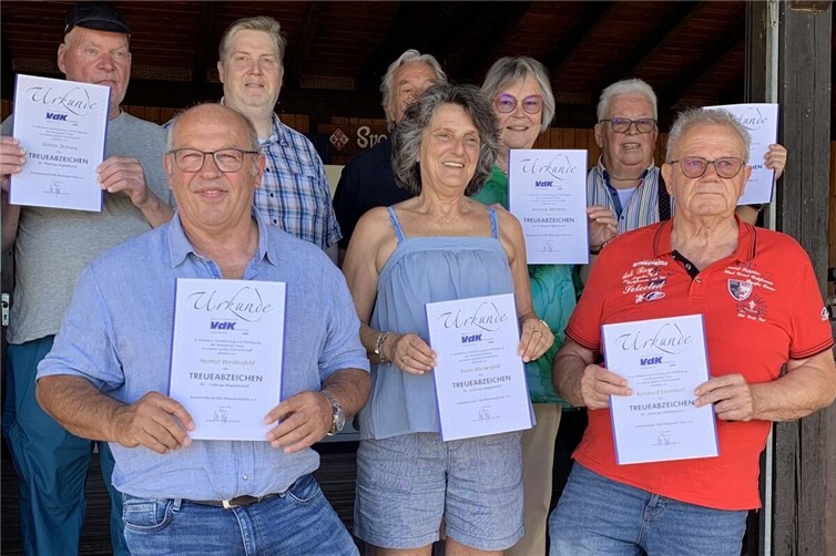 Grillfest und Mitgliederehrungen des VdK Ortsverband Obere Grafschaft 2026