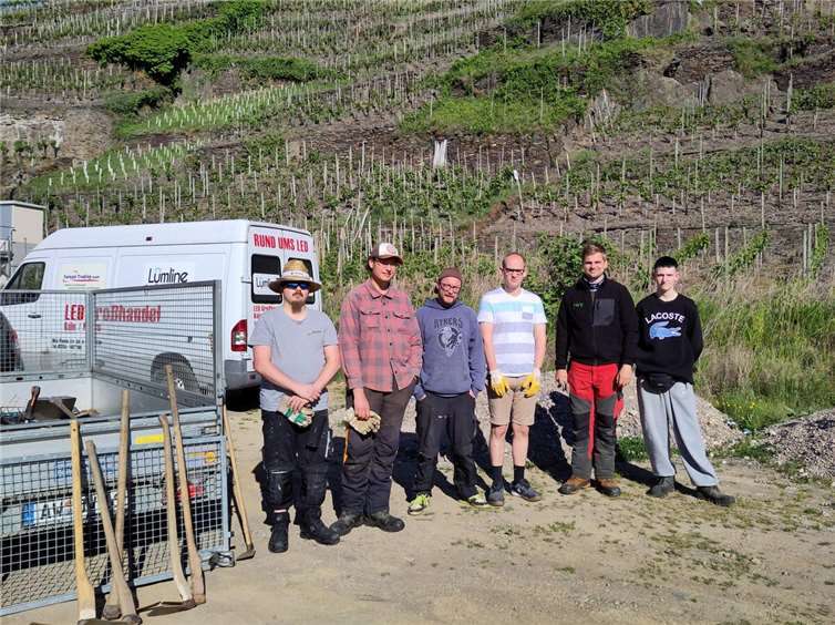 Naschgarten angelegt und Hochbeete gebaut 