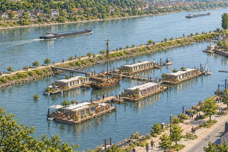 Hafenarchitektur und Zukunftsperspektiven am unteren Mittelrhein