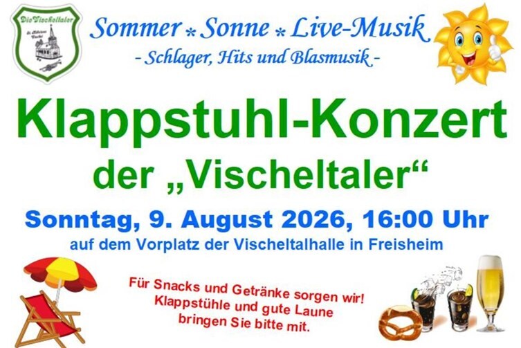 Klappstuhl-Konzert der Vischeltaler