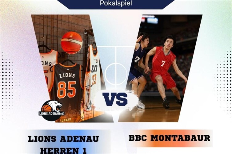 Lions Adenau empfangen BBC Montabaur zum BVRP-Pokal in Adenau