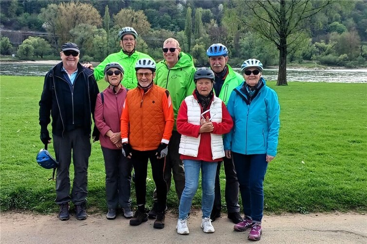 Eifelverein Sinzig Radwanderung durch rechtsrheinische Weinorte