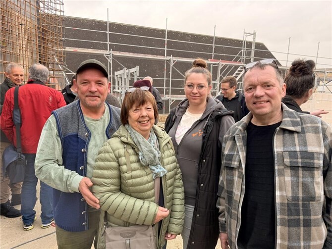 SPD besucht Baustelle KITA St. Pius in Ahrweiler