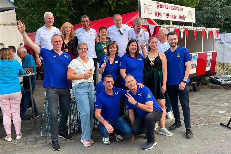 KG Blau-Weiss Neuenahrer Schinnebröder beim Dankesabend in Walporzheim 2026