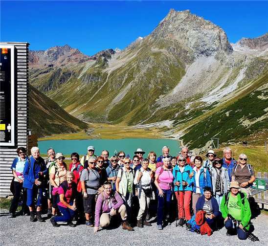 35 wanderbegeisterte Mitglieder des Eifelvereins Sinzig zog es Ende August in das österreichische Pitztal 