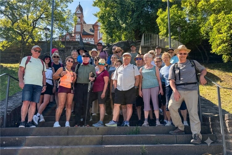 Sommertour der Skifreunde rund um Sinzig mit Panoramablick und Kultur
