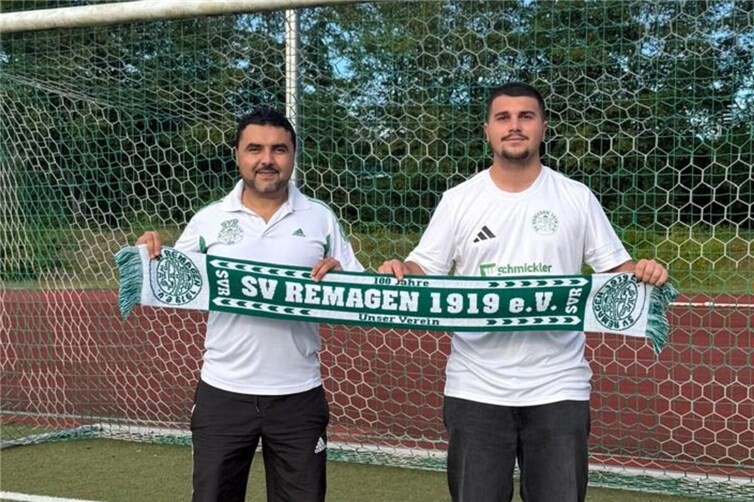 SV Remagen heißt Aldi Qeriqi im Seniorenbereich willkommen