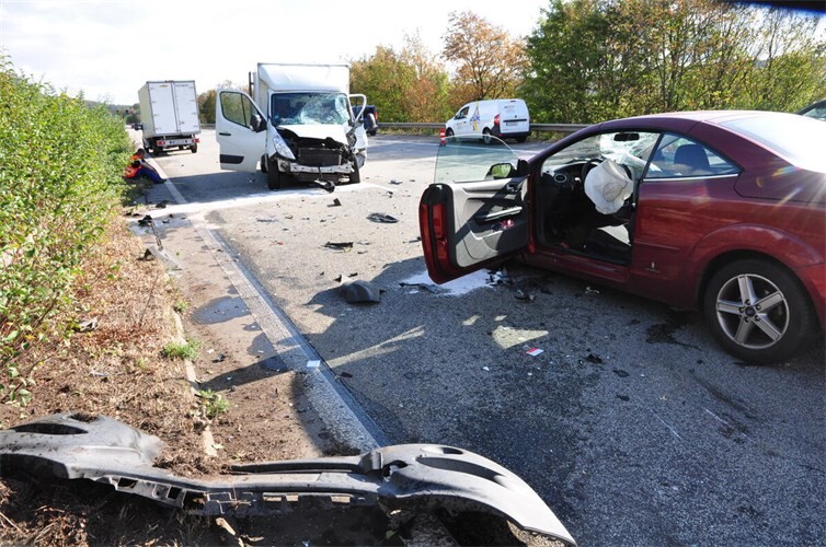 16.09.: Schwerer Unfall auf der A 61 bei Wehr