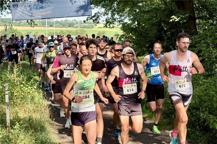 Grafschafter Ahrtal-Lauf mit vielen Teilnehmern