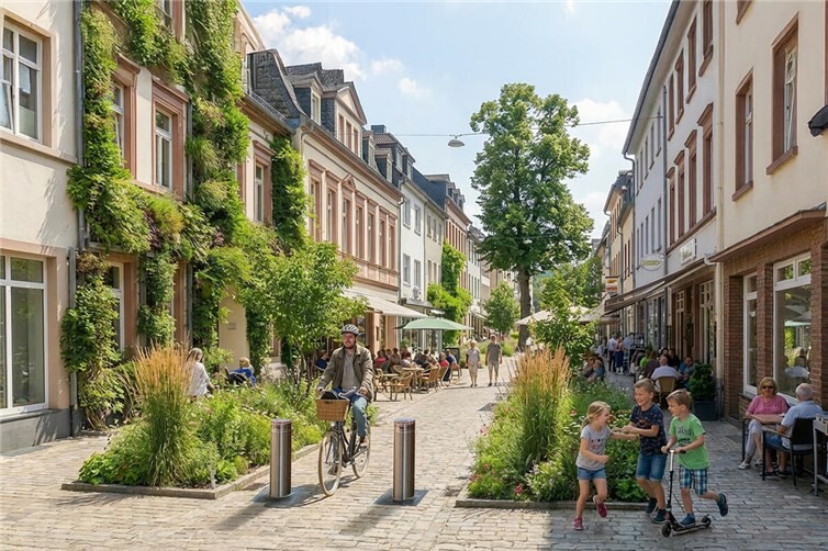 Fußgängerzone in Sinzig fördert Handel und Lebensqualität