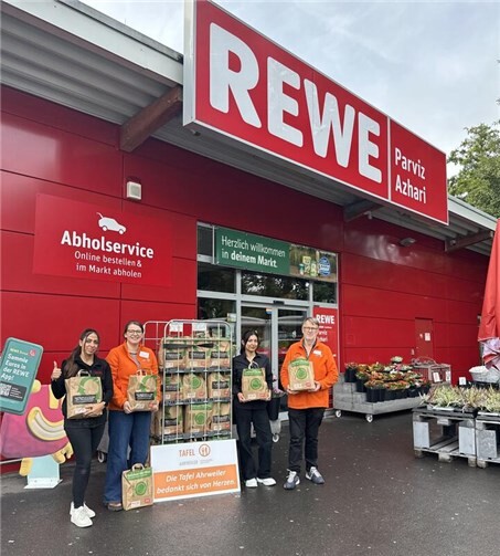 Erfolgreiche REWE-Tüten-Aktion für die Tafel Ahrweiler