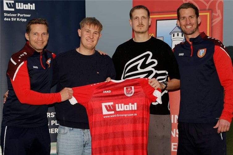 SV Kripp präsentiert Neuzugänge David Boden und Noah Pollak