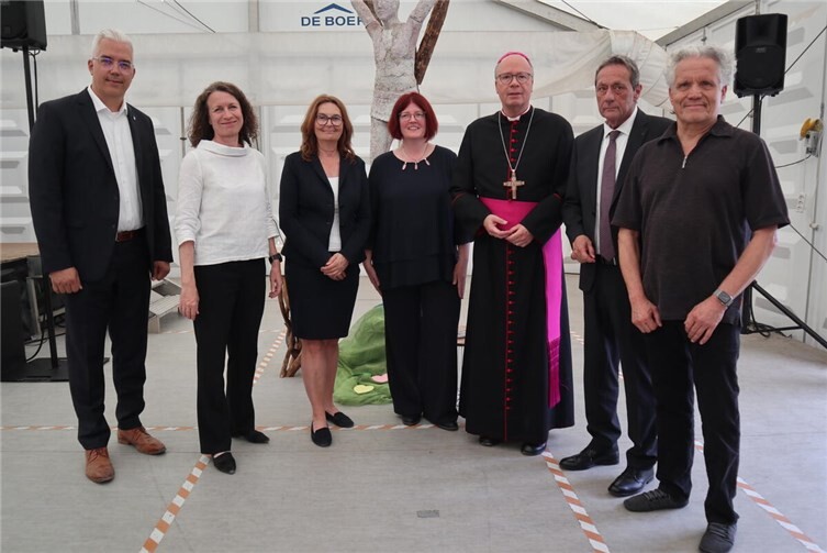 Gedenkveranstaltung zur Flutkatastrophe im Ahrtal in Altenburg