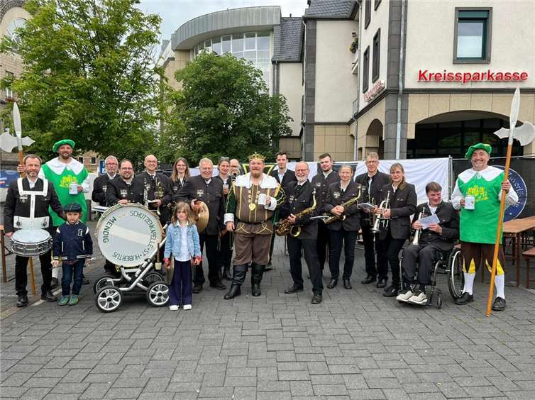 Mendiger Schützenkapelle blickt auf musikalisches Frühjahr zurück 