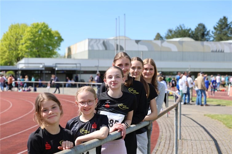 Dernauer Leichtathletinnen strahlen mit der Sonne um die Wette